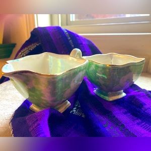 Royal Winton Grimwades brocade 1940’s creamer set made in England